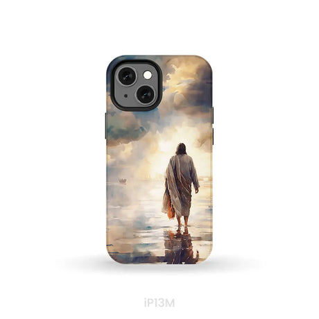 Jesus Walking on Water Phone Case iPhone 13 Mini / Tough Case