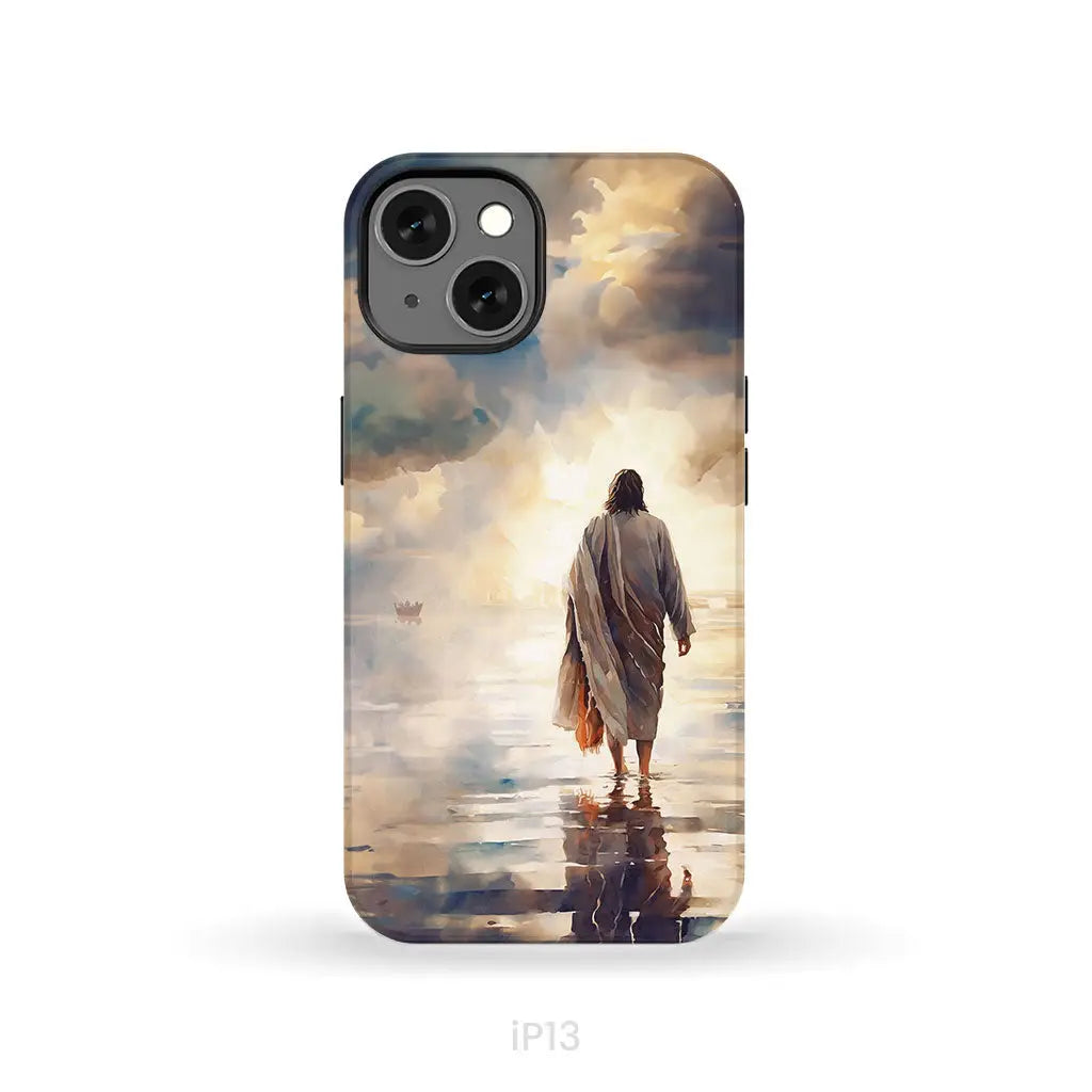 Jesus Walking on Water Phone Case iPhone 13 / Tough Case
