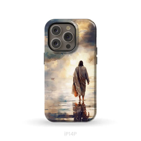 Jesus Walking on Water Phone Case iPhone 14 Pro / Tough Case