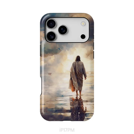 Jesus Walking on Water Phone Case iPhone 17 Pro Max / Tough Case