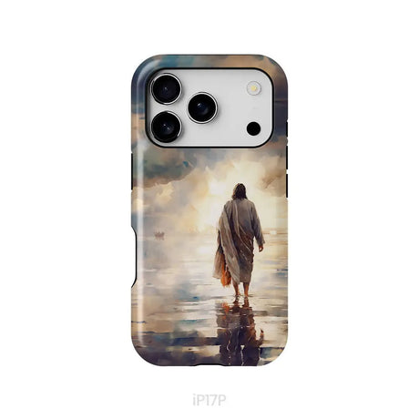 Jesus Walking on Water Phone Case iPhone 17 Pro / Tough Case
