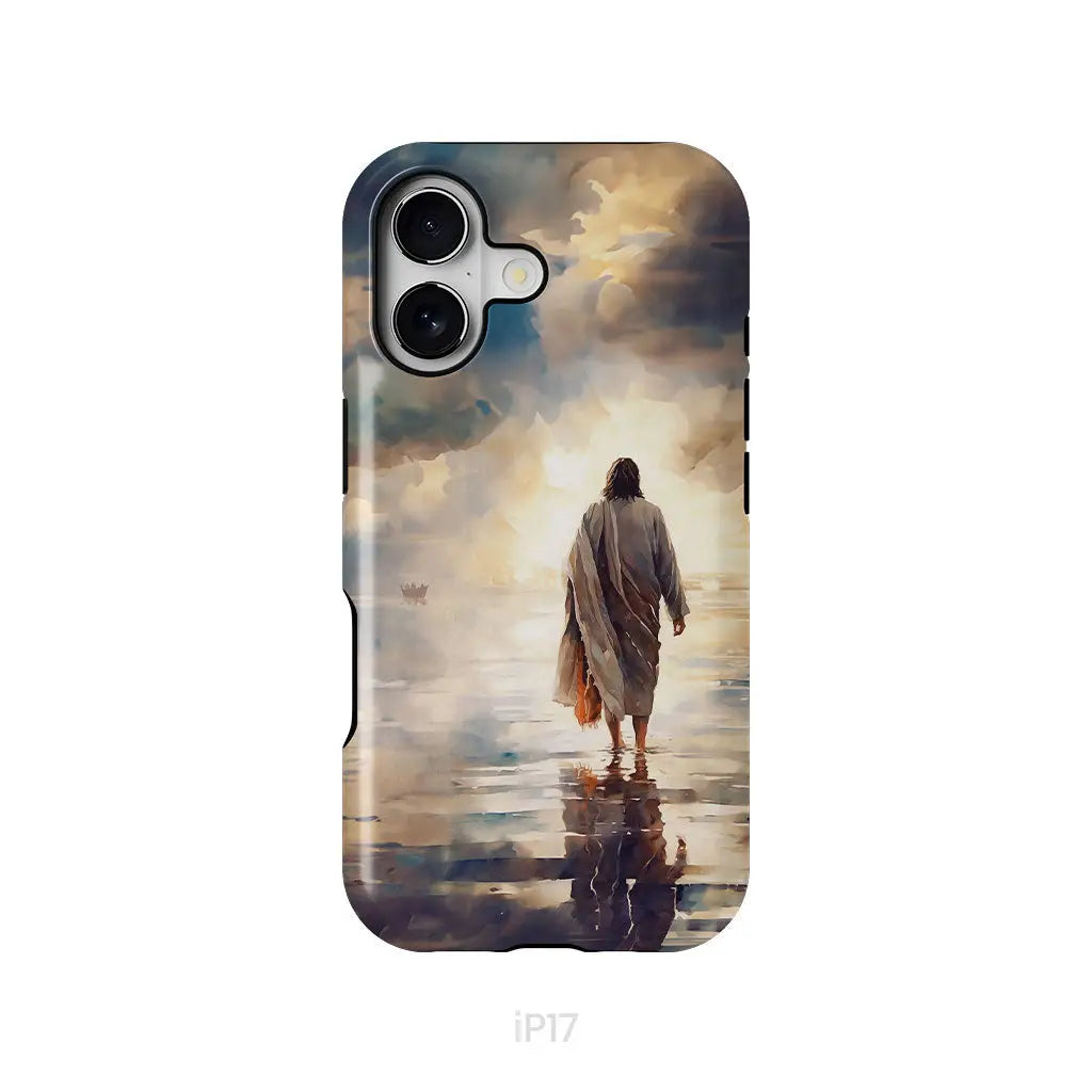 Jesus Walking on Water Phone Case iPhone 17 / Tough Case