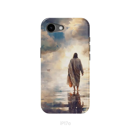 Jesus Walking on Water Phone Case iPhone 17e / Tough Case