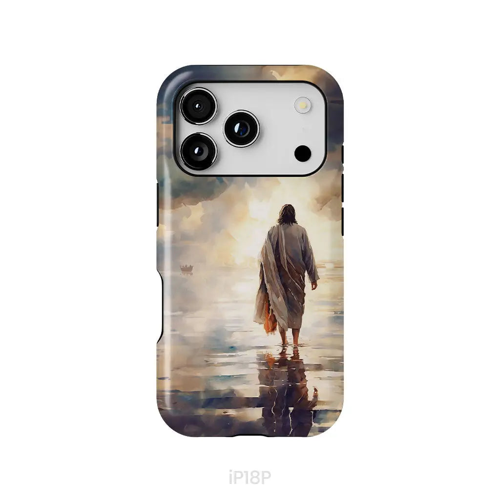 Jesus Walking on Water Phone Case iPhone 18 Pro / Tough Case