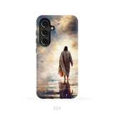 Jesus Walking on Water Phone Case Samsung Galaxy S24 / Tough Case
