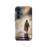 Jesus Walking on Water Phone Case Samsung Galaxy S25 / Tough Case