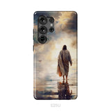 Jesus Walking on Water Phone Case Samsung Galaxy S25 Ultra / Tough Case