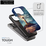 John 12:46 I Have Come Into the World as a Light Lighthouse Phone Case