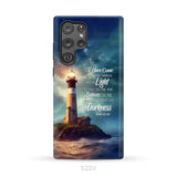 John 12:46 I Have Come Into the World as a Light Lighthouse Phone Case Samsung Galaxy S22 Ultra / Tough Case