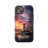 John 13:7 You Do Not Realize Now What I Am Doing Lighthouse Phone Case iPhone 14 Plus / Tough
