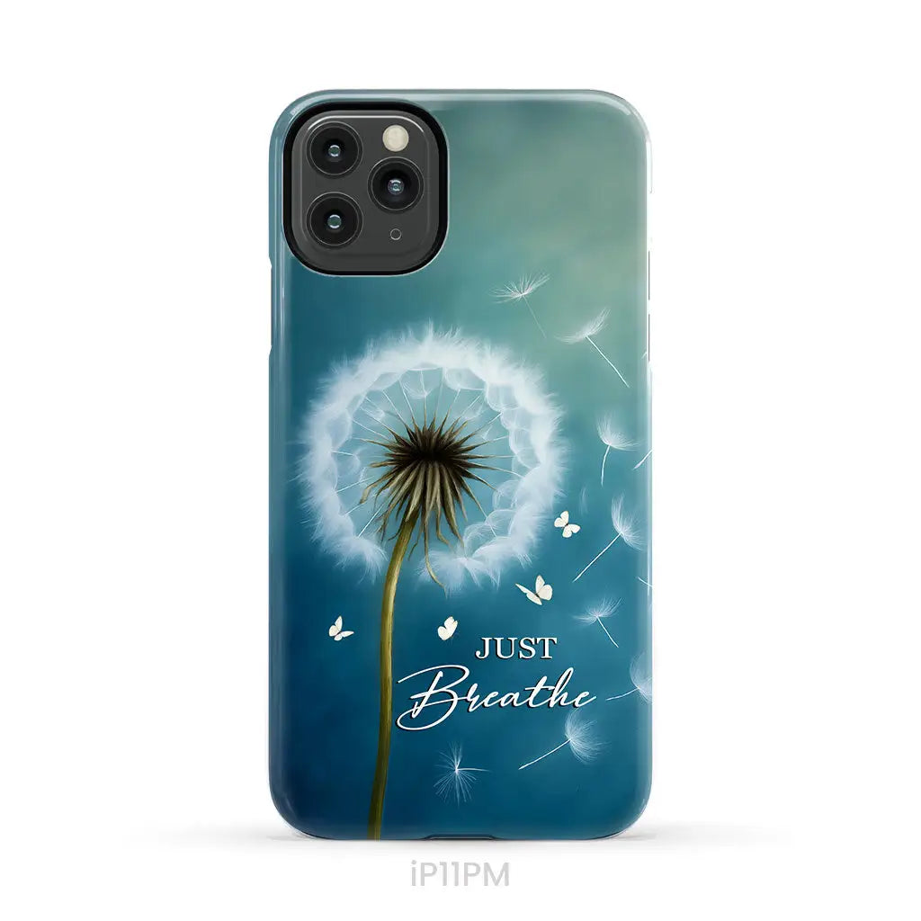 Just Breathe Phone Case iPhone 11 Pro Max / Tough Case