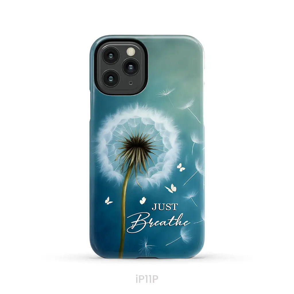 Just Breathe Phone Case iPhone 11 Pro / Tough Case