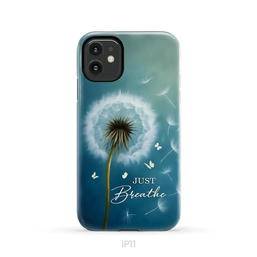 Just Breathe Phone Case iPhone 11 / Tough Case