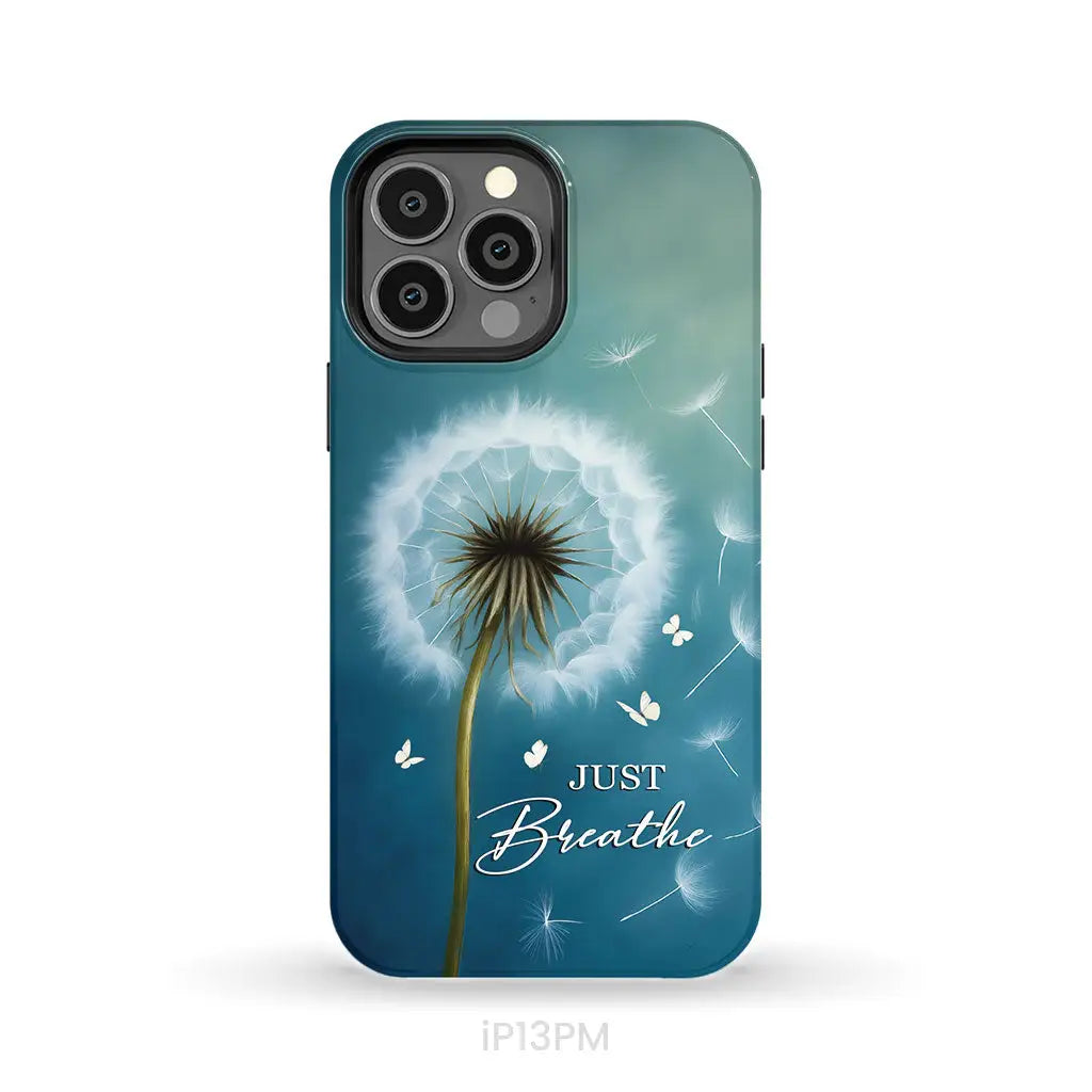 Just Breathe Phone Case iPhone 13 Pro Max / Tough Case