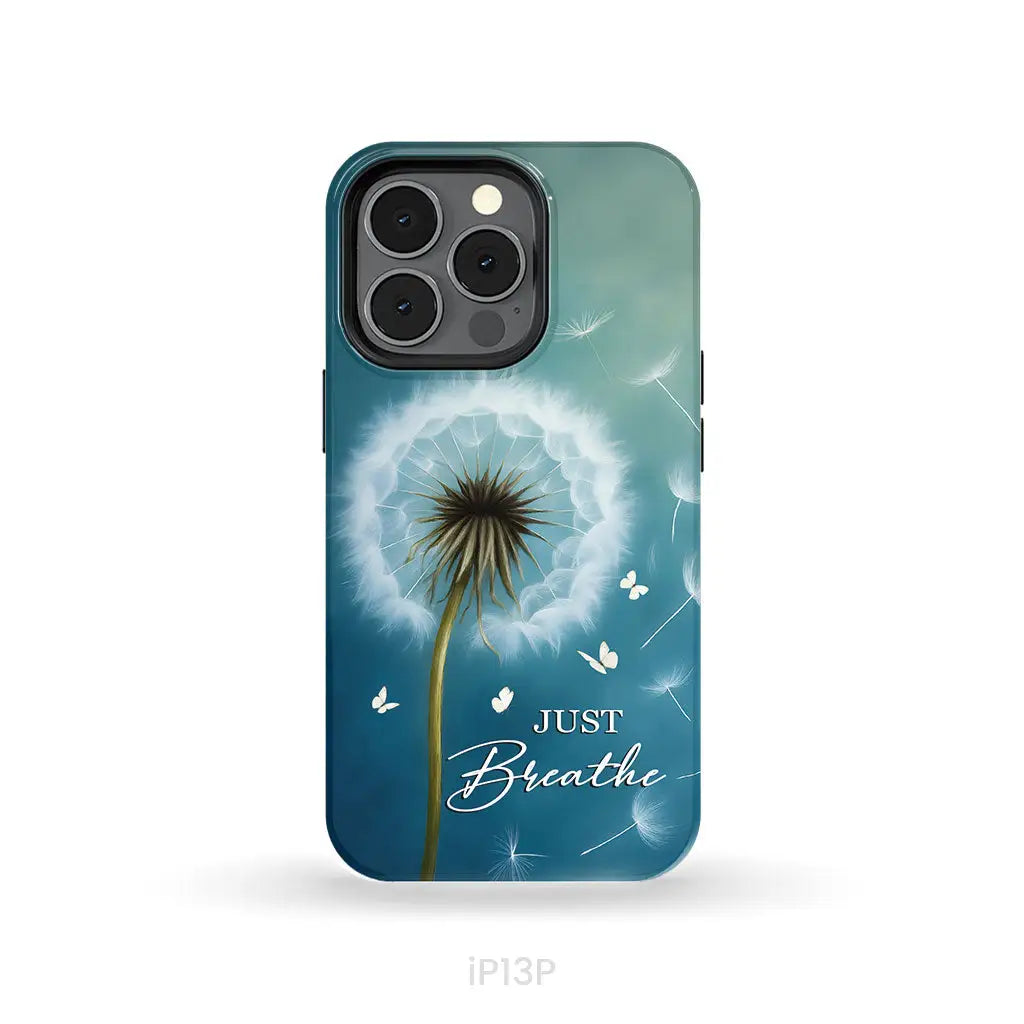 Just Breathe Phone Case iPhone 13 Pro / Tough Case