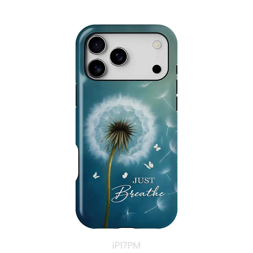 Just Breathe Phone Case iPhone 17 Pro Max / Tough Case