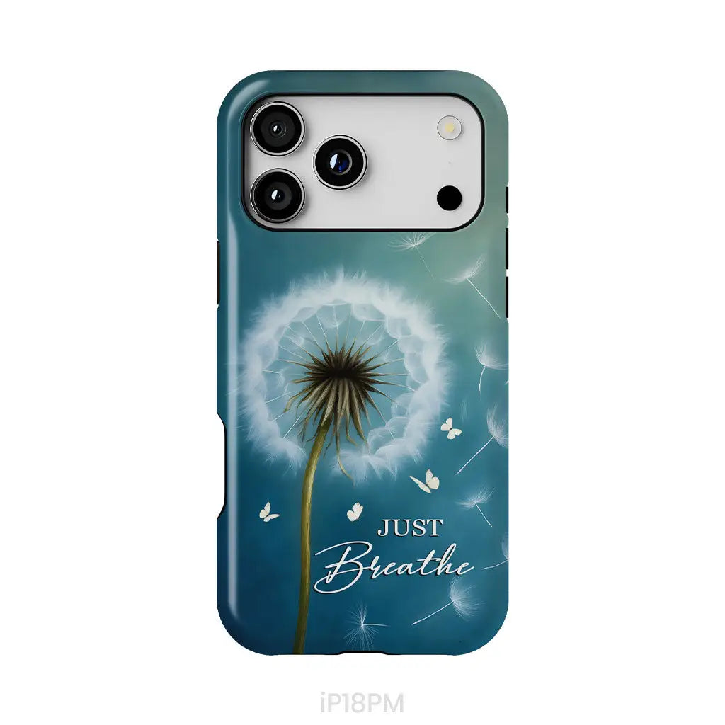 Just Breathe Phone Case iPhone 18 Pro Max / Tough Case