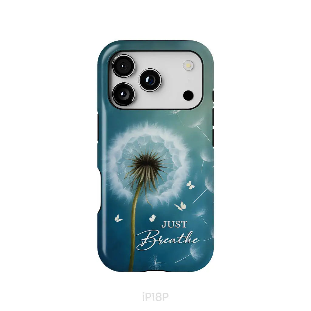 Just Breathe Phone Case iPhone 18 Pro / Tough Case