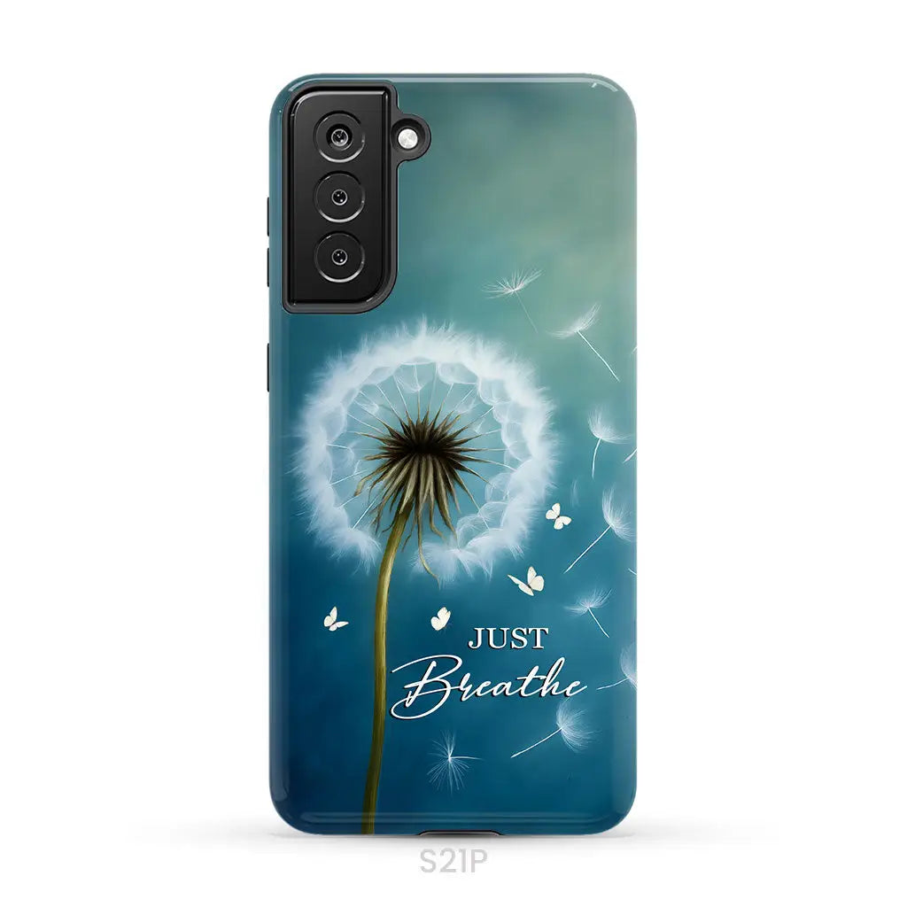 Just Breathe Phone Case Samsung Galaxy S21 Plus / Tough Case