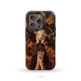 Lamb of God on the Cross with Jesus’ Pierced Feet - Christian Phone Case iPhone 14 Pro / Tough Case