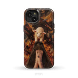 Lamb of God on the Cross with Jesus’ Pierced Feet - Christian Phone Case iPhone 15 Plus / Tough Case