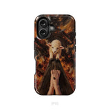 Lamb of God on the Cross with Jesus’ Pierced Feet - Christian Phone Case iPhone 16 / Tough Case