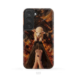 Lamb of God on the Cross with Jesus’ Pierced Feet - Christian Phone Case Samsung Galaxy S22 / Tough Case