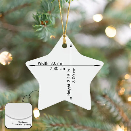 Lamb Runs to Jesus Ornament