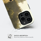 Christian gifts – a unique phone case design of a lamb running into Jesus’ arms, representing faith and salvation.