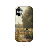 Lamb Runs to Jesus Phone Case iPhone 17 / Tough Case