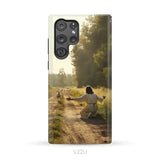 Lamb Runs to Jesus Phone Case Samsung Galaxy S22 Ultra / Tough Case