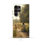 Lamb Runs to Jesus Phone Case Samsung Galaxy S23 Ultra / Tough Case