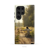 Lamb Runs to Jesus Phone Case Samsung Galaxy S24 Ultra / Tough Case