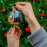 Religious ornament representing Jesus’ victory and divine protection for His people.