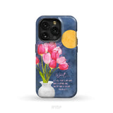 Let All That I Am Wait Quietly Before God Psalm 62:5 Phone Case iPhone 15 Pro / Tough Case