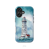 Lighthouse I Am the Light of the World John 8:12 Bible Verse Phone Case iPhone 16 / Tough Case