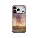 Lion of Judah above the empty tomb He is risen phone case Christian Easter phone cases iPhone 18 Pro / Tough Case