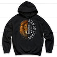Lion of judah Revelation 5:5 Hoodie Black / S