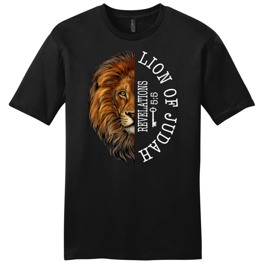 Lion of judah Revelation 5:5 Men’s t-shirt Black / S