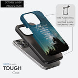 Lord as I walk through this world Christian prayer phone case