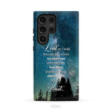 Lord as I walk through this world Christian prayer phone case Samsung Galaxy S24 Ultra / Tough Case