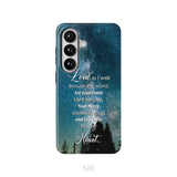 Lord as I walk through this world Christian prayer phone case Samsung Galaxy S26 / Tough Case
