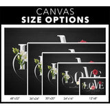 Love One Another As I Have Loved You John 13:34 Wall Art Canvas Size Options