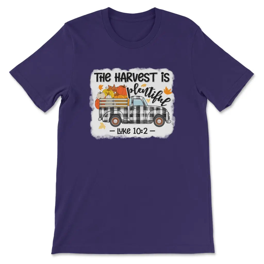 The Harvest is Plentiful Thanksgiving Pumpkin Sweatshirt