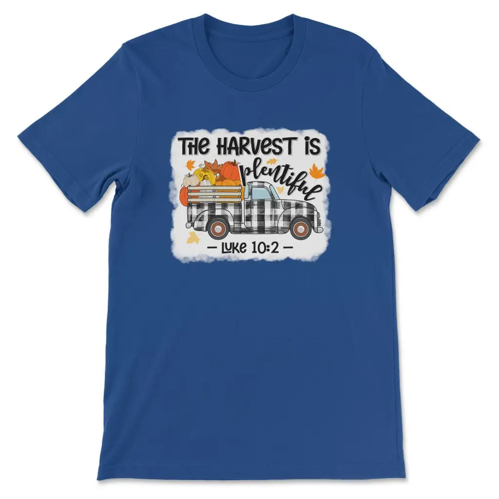 The Harvest is Plentiful Thanksgiving Pumpkin Sweatshirt