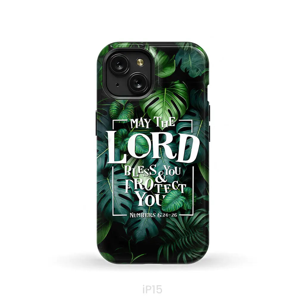 May The Lord Bless You And Protect You Numbers 6 24 26 Phone Case