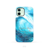 Mightier than the waves of the sea Christian phone case iPhone 12 / Tough Case