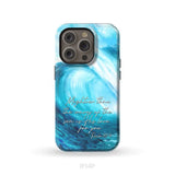 Mightier than the waves of the sea Christian phone case iPhone 14 Pro / Tough Case