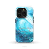 Mightier than the waves of the sea Christian phone case iPhone 15 Pro / Tough Case