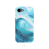 Mightier than the waves of the sea Christian phone case iPhone 17e / Tough Case